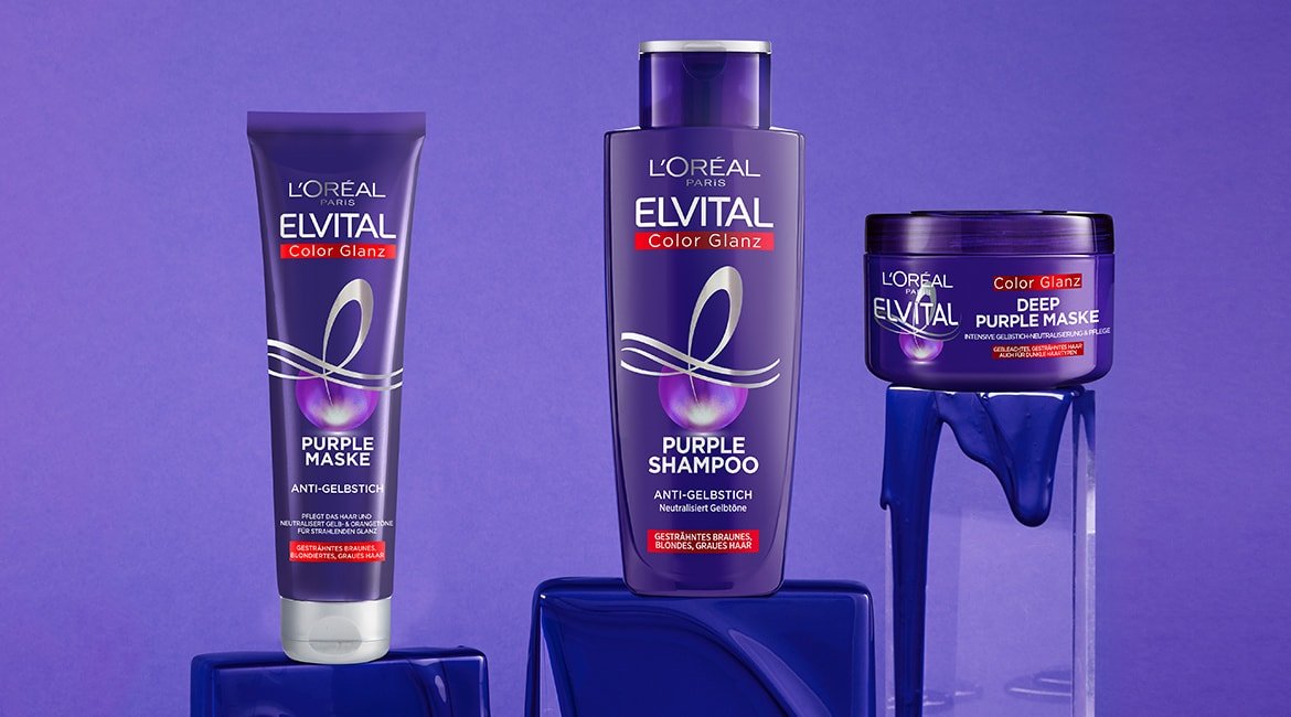 Elvital Color Glanz Purple Produktreihe